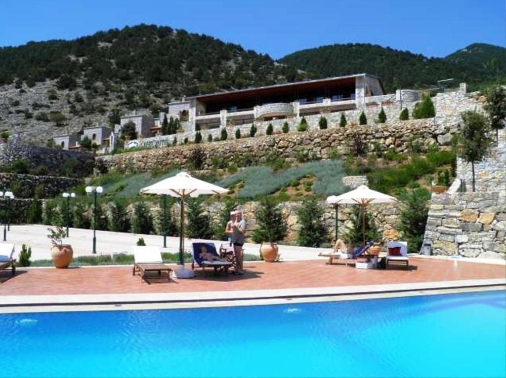 Lefkoritis Resort Askifou Sfakia Petrés Kültér fotó